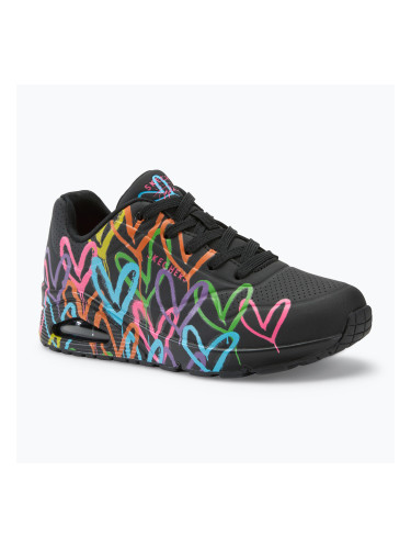 Дамски обувки SKECHERS JGoldcrown Uno Highlight Love black/multicolor