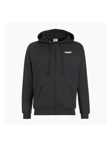 Мъжки суитшърт PROSTO Hoodie Logo Zip black