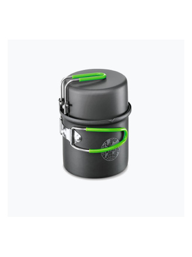 Комплект съдове за готвене Optimus Terra Solo Hiking сив