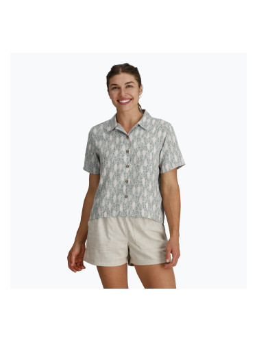 Дамска риза Royal Robbins Camino Pucker sage leaf fish pt