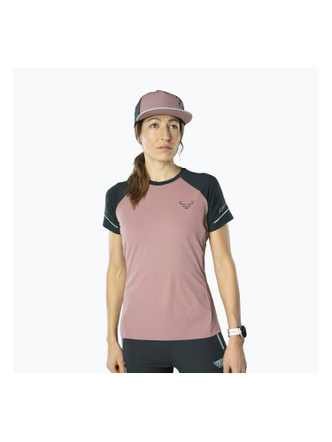 Дамска тениска за бягане DYNAFIT Alpine Pro mokarosa