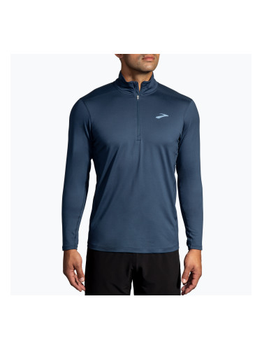 Мъжки потник за бягане Brooks Dash 1/2 Zip 2.0 blue slate