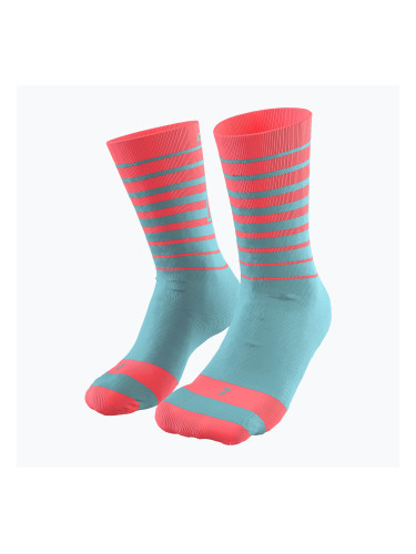 DYNAFIT Live To Ride сини/розови чорапи за колоездене 08-0000071746