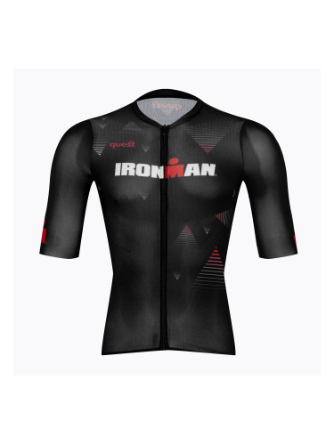 Мъжка колоездачна тениска Quest Race Line France Iron Man black
