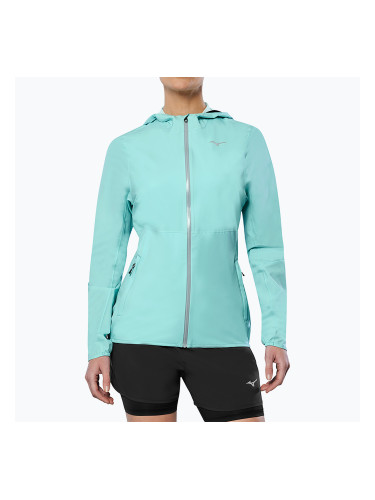 Дамско яке за бягане Mizuno Waterproof 20K ER egghell blue