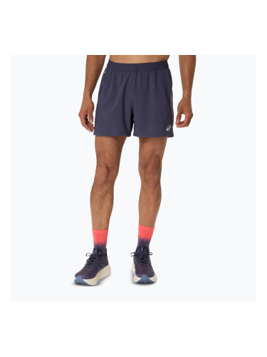Мъжки къси панталони за бягане ASICS Road 5IN indigo fog/lavender grey