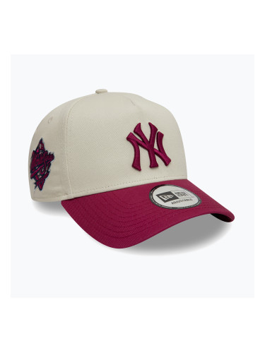 New Era WS Patch Eframe New York Yankees бейзболна шапка светло бежова