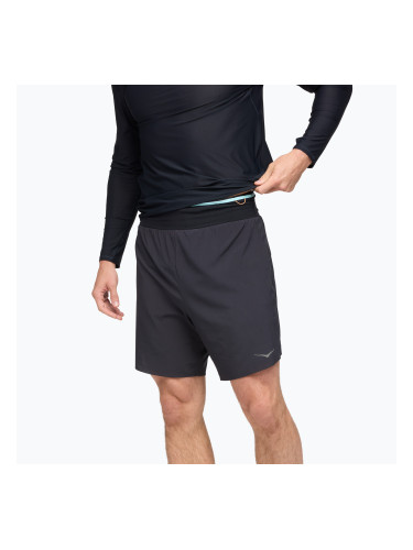 Мъжки къси панталони за бягане HOKA Skyglide black