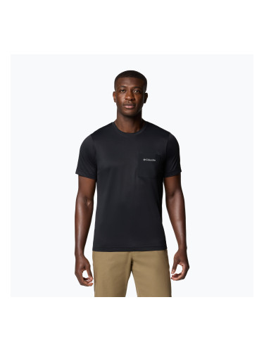 Мъжка тениска Columbia Hike Pocket Crew black