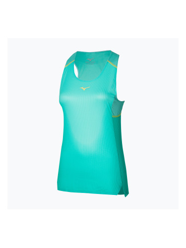 Дамски потник за бягане Mizuno Aero Tank blue turquoise