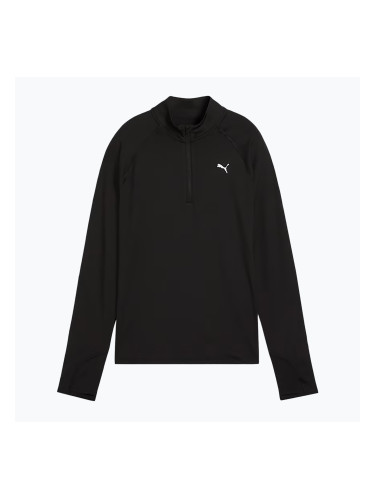 Дамски суитшърт за бягане PUMA Run Velocity Cloudspun 1/4 Zip puma black