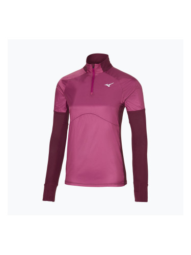 Дамска блуза за бягане с дълъг ръкав Mizuno Hybrid LS Tee magenta haze