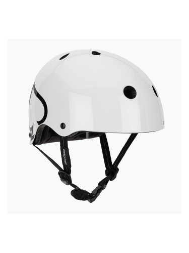 Каска Pro-Tec Low Pro бяла гланцова