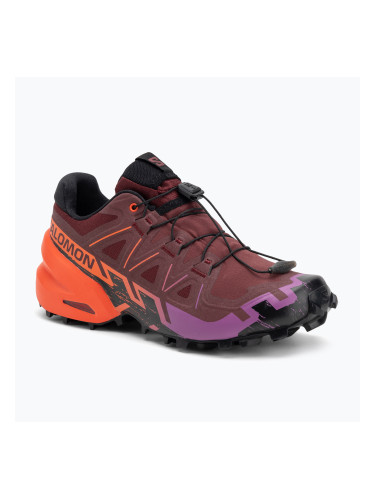 Salomon Speedcross 6 дамски обувки за бягане tawnyp/noctur/redora
