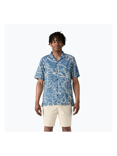 Мъжка риза Patagonia Tidal Threads Camp bees and lowers/still blue