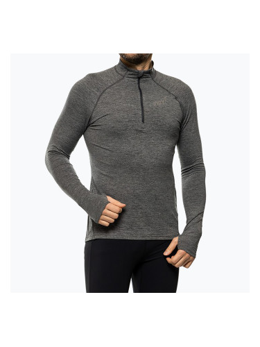 Мъжки суитшърт за бягане Inov-8 Train Elite Mid Half Zip dark grey