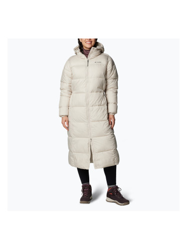 Дамско пухено палто Columbia Puffect II Long dark stone