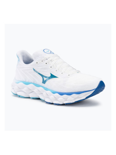 Дамски обувки за бягане Mizuno Wave Sky 8 white/laser blue/mugen blue
