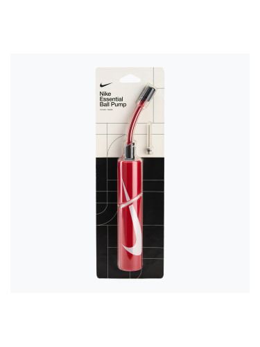 Nike Essential Ball Pump INTL университетско червено/бяло/бяло