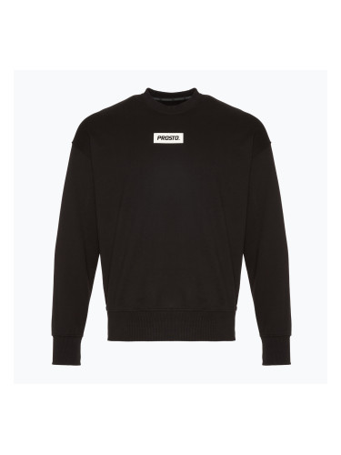 Мъжки суитшърт PROSTO Crewneck Box black