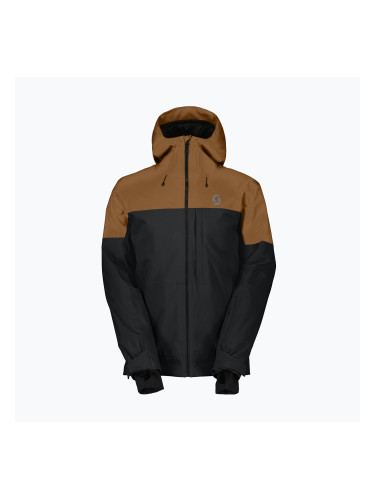 Мъжко скиорско яке SCOTT Ultimate Dryo 10 bread brown/black