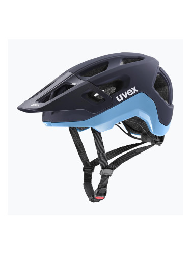 UVEX React deep space/azure matt велосипедна каска