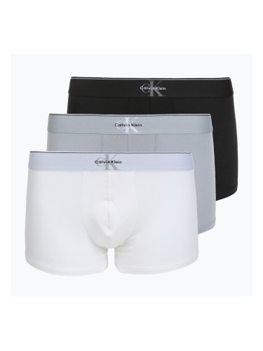 Мъжки боксерки Calvin Klein LV00NB4472 Trunk 3 pairs black/misty grey/white