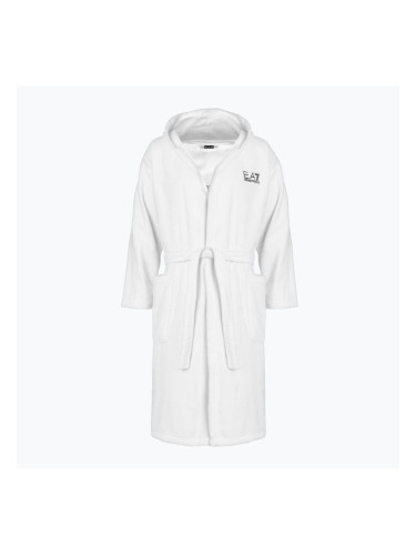 Мъжки халат EA7 Emporio Armani Core Bathrobe white