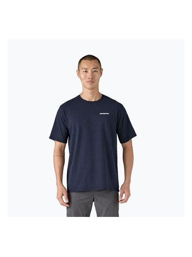 Мъжка тениска Patagonia P-6 Logo Responsibili-Tee new navy