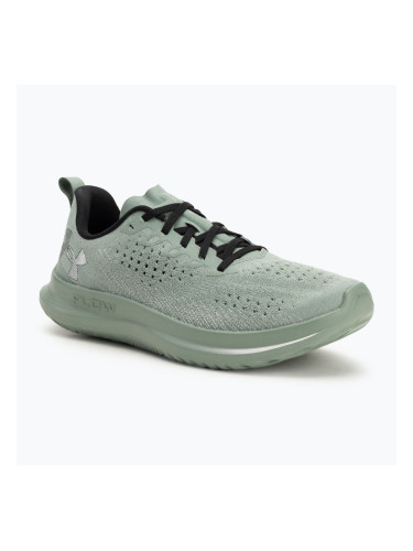 Under Armour Velociti 4 silica green/silica green/metallic silver мъжки обувки за бягане