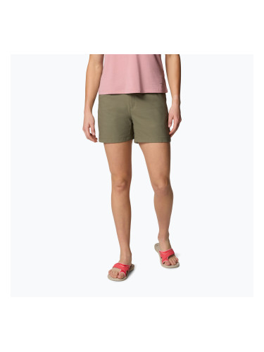 Дамски къси панталони за трекинг Columbia Leslie Falls Short II stone green