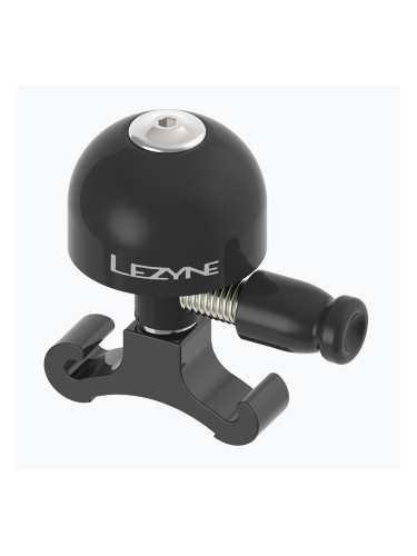 Lezyne Classic Brass S черен/черен звънец за велосипед