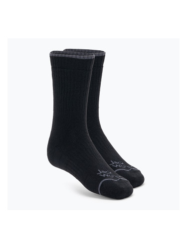 Чорапи за трекинг Jack Wolfskin Trek Merino CL C черни