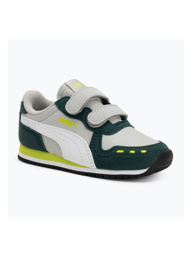 Детски обувки PUMA Cabana Racer SL 20 V Inf coollightgray/pumawhite/darkmyrtle/limesmash