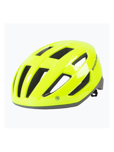 Каска за велосипед Endura Xtract hi-viz жълта
