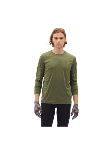 SILVINI Casalo маслина/въглени мъжки велосипеден суитчър с дълъг ръкав