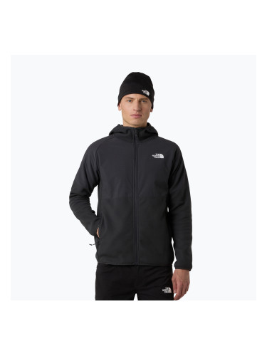 Мъжки суитшърт The North Face Glacier Heavyweight Full Zip HD asphalt grey/black