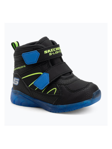 Детски обувки SKECHERS Illumi-Brights Splash Beams black/blue/lime