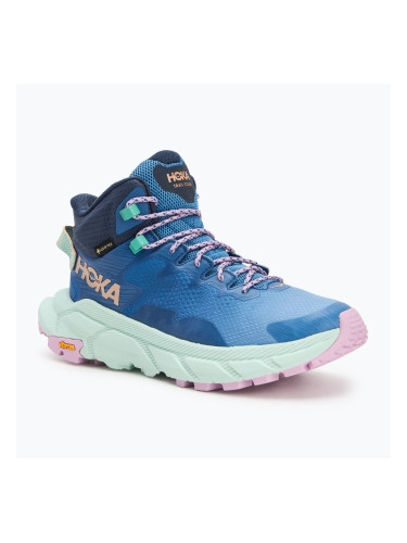 Обувки за туризъм HOKA Trail Code GTX мъглива нощ/воден бриз