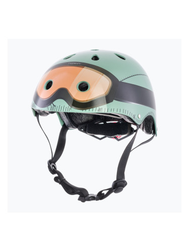 Детска велосипедна каска Hornit Military mint