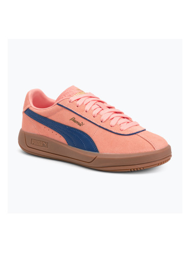 Дамски обувки Puma Club Klassika Suede pink fruit/blazing blue/puma gold