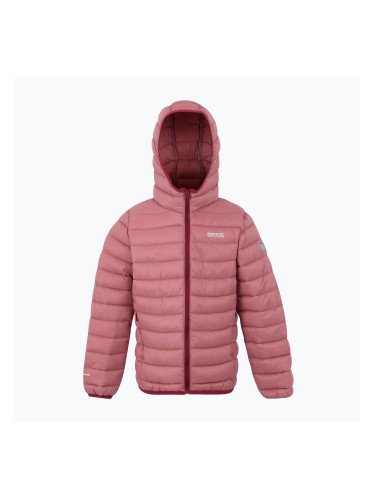 Детско яке REGATTA Hooded Marizion dusty rose/dark pimiento