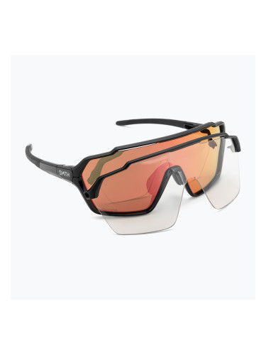Слънчеви очила Smith Shift MAG black/chromapop red mirror