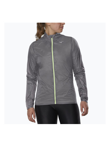 Дамско яке за бягане Mizuno Aero grey