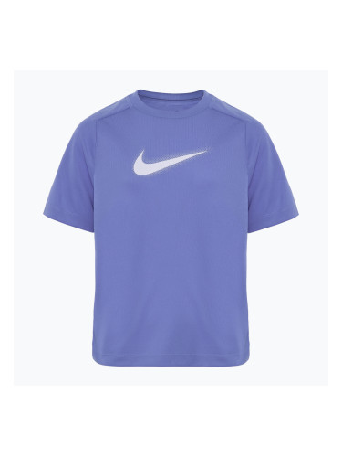 Детска тениска Nike Dri-Fit Multi SS royal pulse/бяло