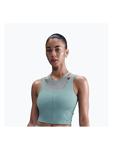 Дамски топ за тренировка Nike One Fitted Dri-Fit Cropped Tank cannon/bicoastal