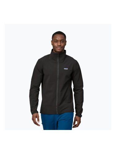 Мъжки суитшърт Patagonia M's R1 TechFace Jkt black