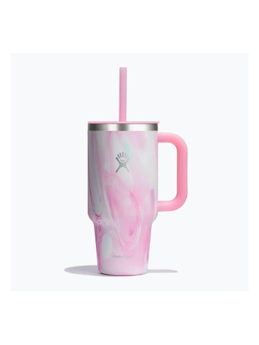 Термочаша Hydro Flask Travel Tumbler Jelly 945 ml pink swirl