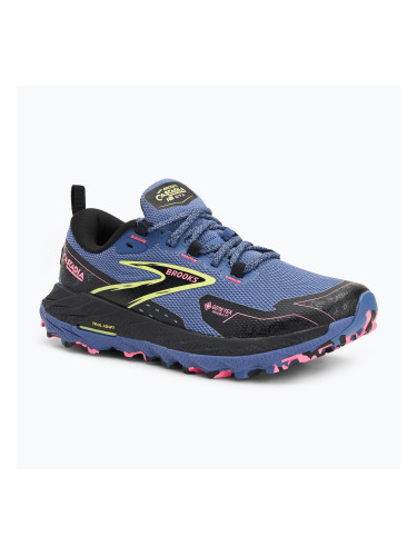 Brooks Cascadia 18 GTX дамски маратонки сиво-синьо/черно/розово