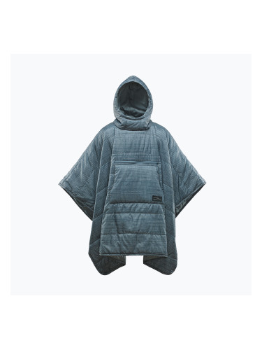 Туристическа пелерина Therm-a-Rest Honcho, синя, с тъкан